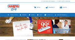 Desktop Screenshot of hartigdrug.com